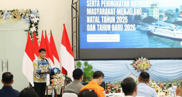 Pemprov Sulut Gelar Rapat Koordinasi, Gubernur Yulius Tekankan Dua Prioritas Utama Jelang Nataru 2026